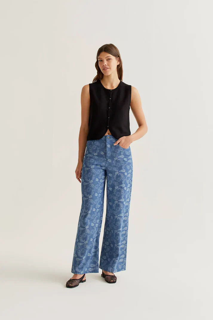 COMPANIA FANTASTICA - KNITTED VEST TOP - Image 2