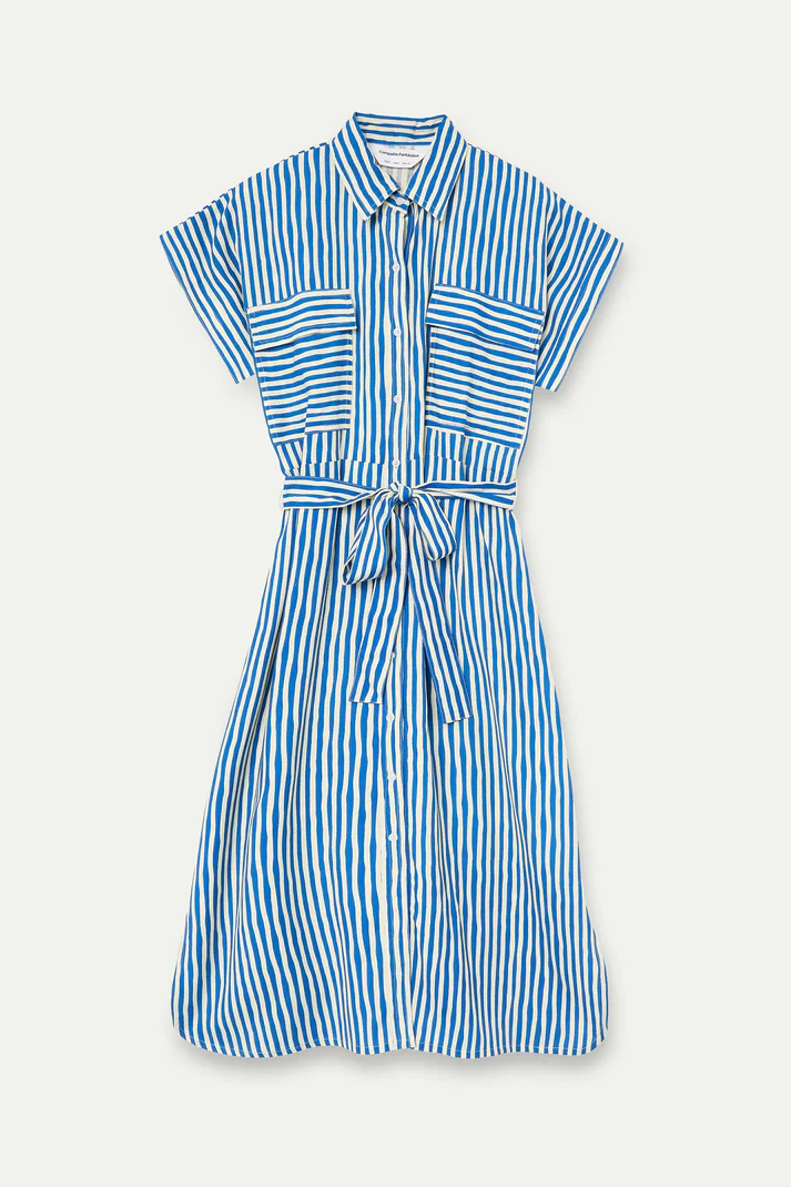 COMPANIA FANTASTICA - LABAGNA PRINT MIDI DRESS - Image 5