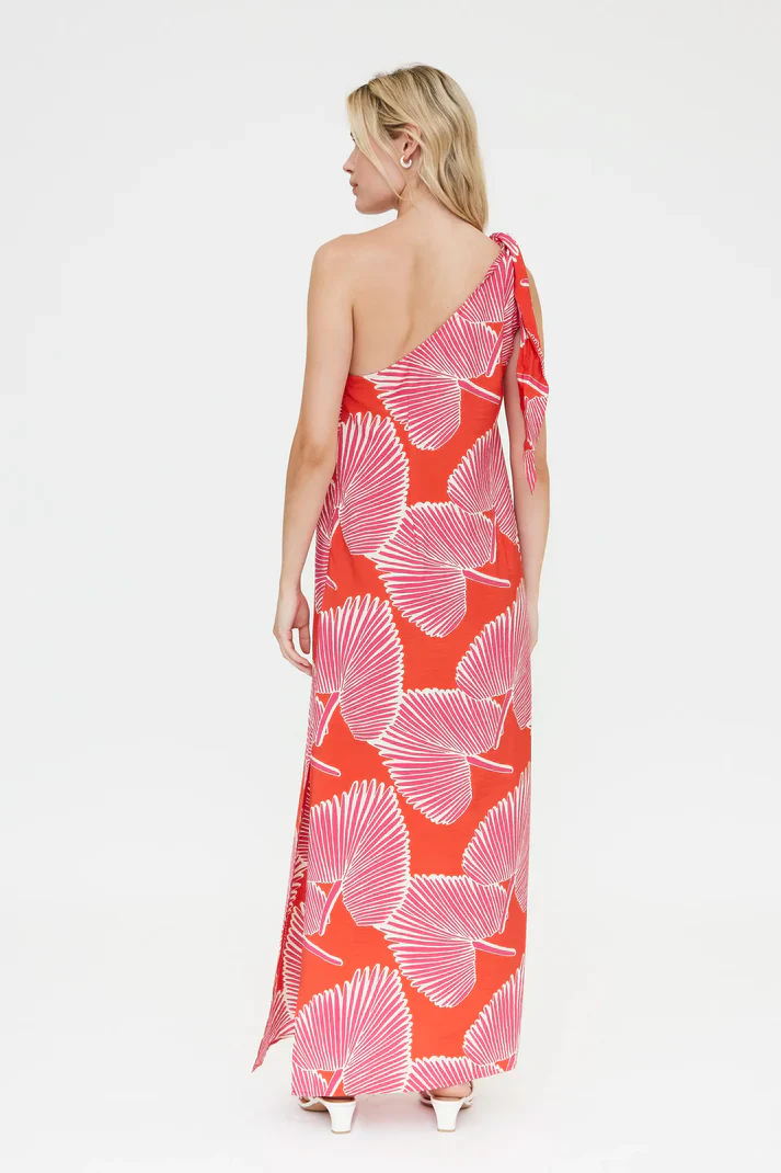 COMPANIA FANTASTICA - PALM TREE LONG DRESS - Image 4