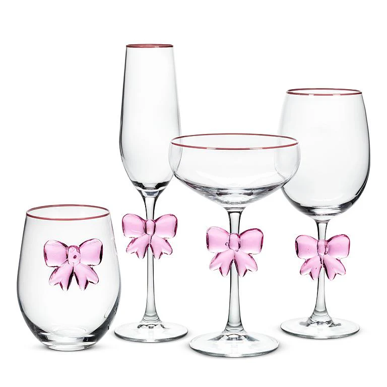 Abbott - Coupe w/Lg Pink Bow-7"H(10oz) - Image 2