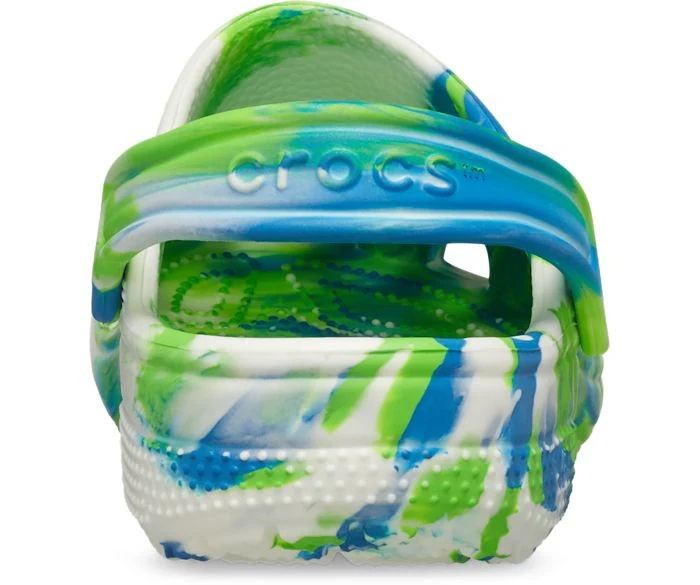 CROCS- KIDS CLASSIC GLOW-IN-THE-DARK MARBLED CLOG - Image 5