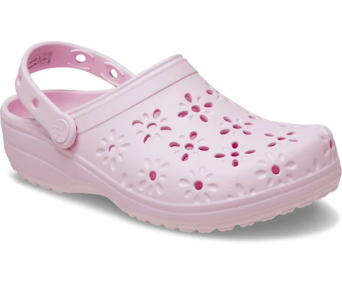 CROCS- WOMEN'S FLORAL CUT-OUT CLOG - Image 2