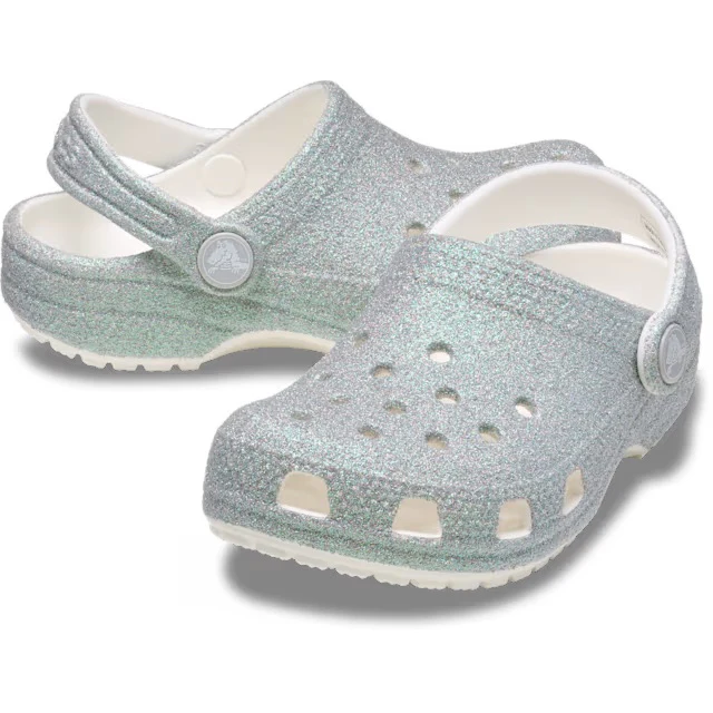 CROCS- KIDS CLASSIC IRIDESCENT GLITTER CLOG - Image 2
