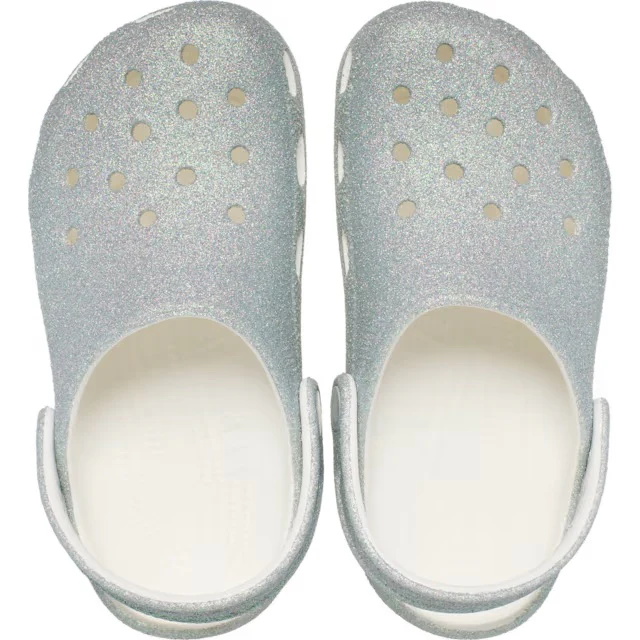CROCS- KIDS CLASSIC IRIDESCENT GLITTER CLOG - Image 3