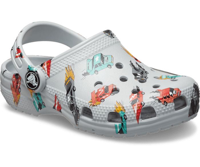 CROCS- KIDS CLASSIC RACE CARS GRAPHIC CLOG - Image 2