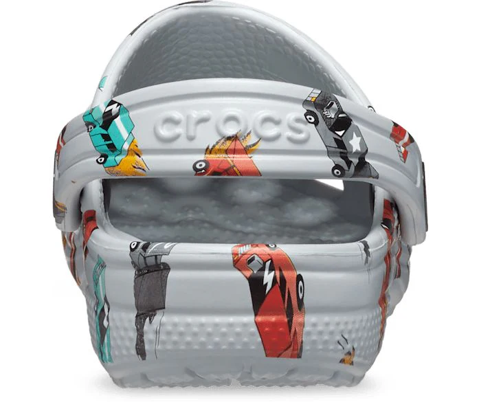 CROCS- KIDS CLASSIC RACE CARS GRAPHIC CLOG - Image 4