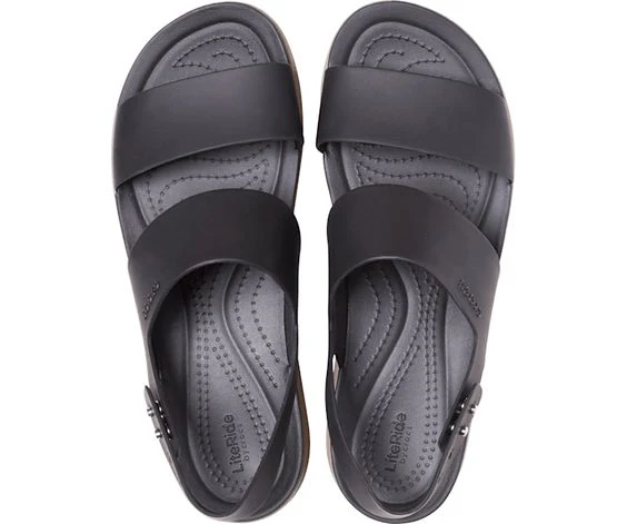 CROCS- WOMEN'S BROOKLYN LOW WEDGE SANDAL - Image 3