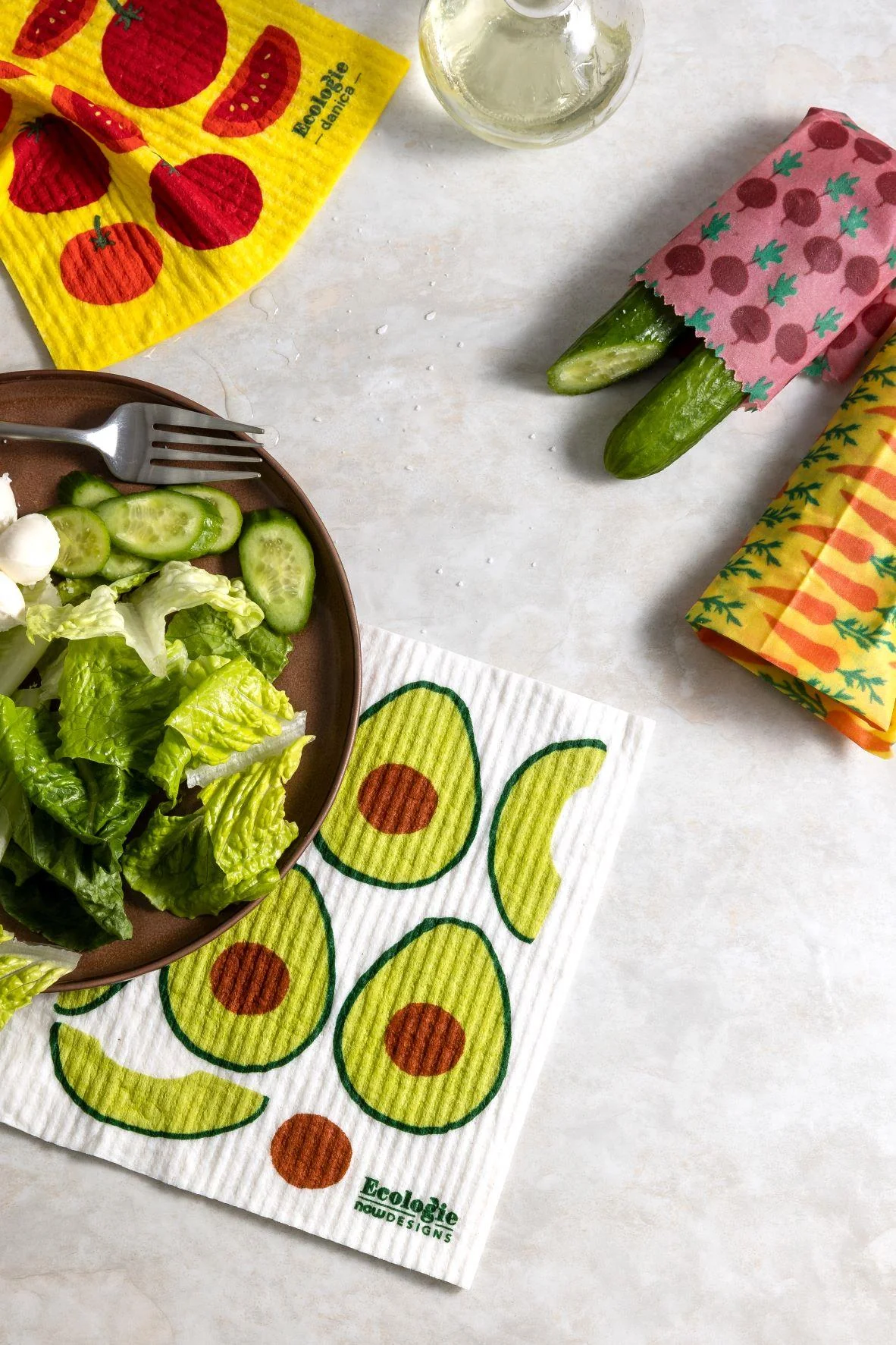 DANICA- Avocados Swedish Sponge Cloth - Image 2