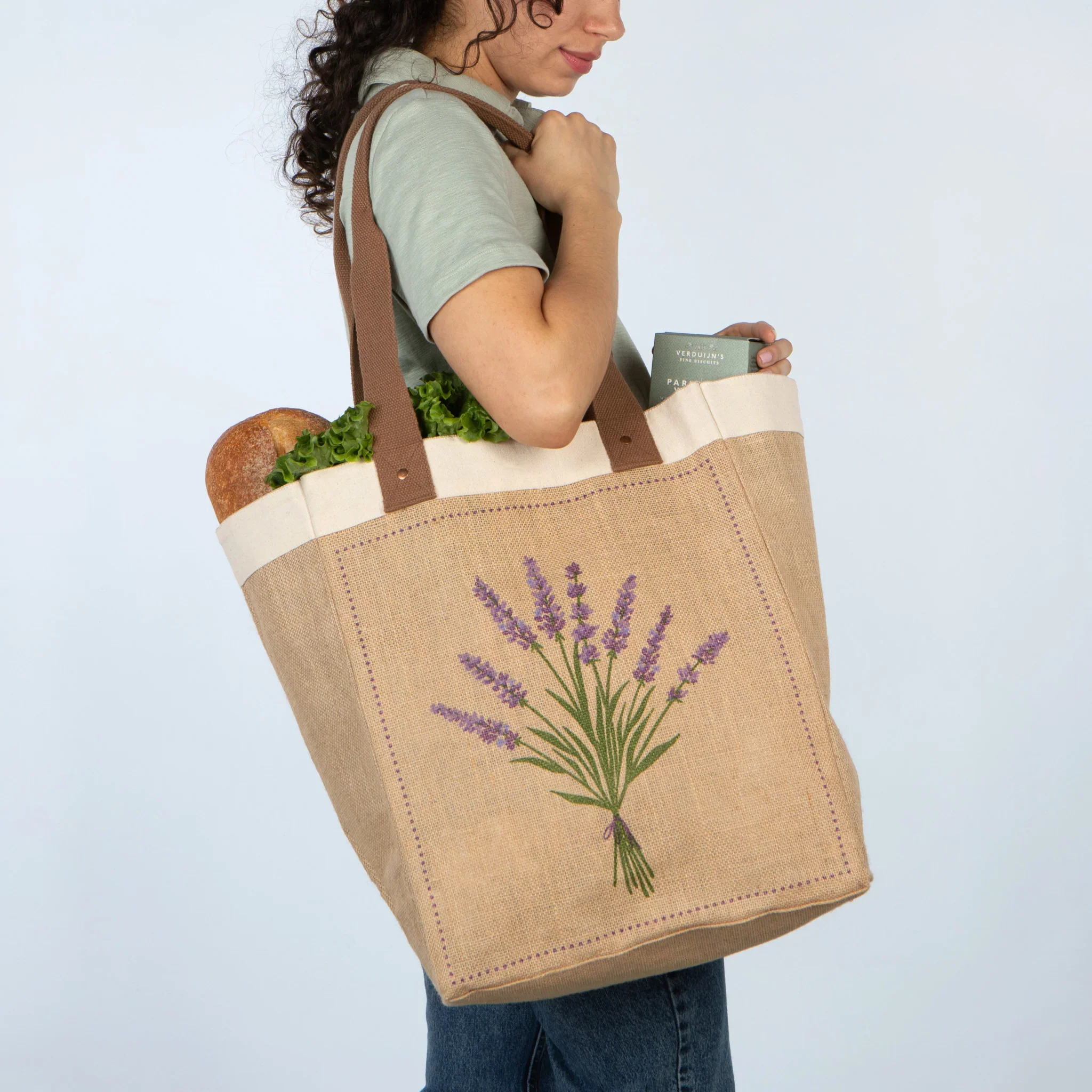 DANICA - MARKET TOTE LAVENDER - Image 2