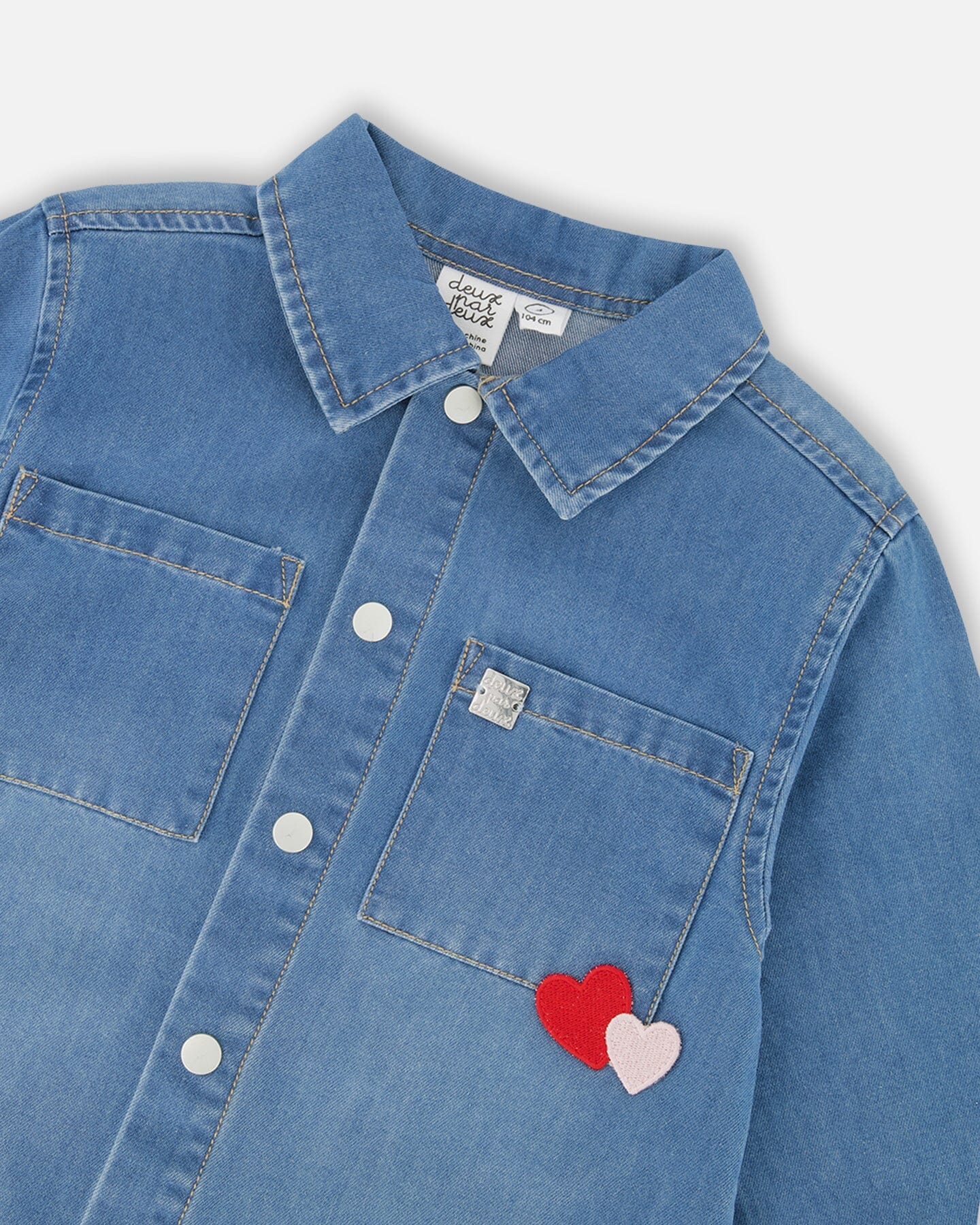 DEUX PAR DEUX - KIDS DENIM SHIRT #H20I15 - Image 3
