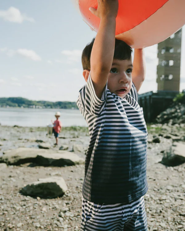 DEUX PAR DEUX - KIDS COTTON SHORTS - Image 2