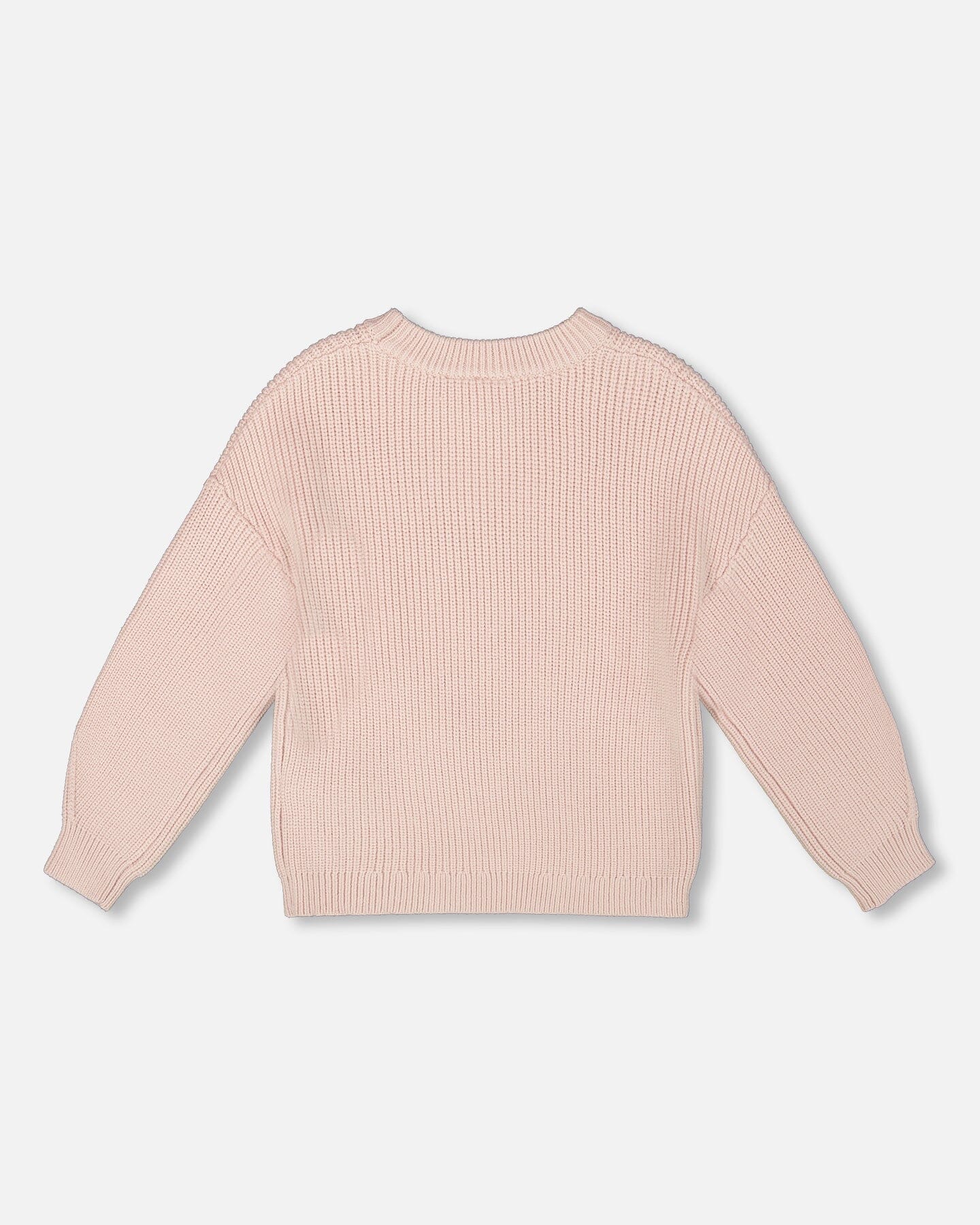 DEUX PAR DEUX - KIDS KNIT SWEATER W/SEQUIN HEART #H20IT72 - Image 4