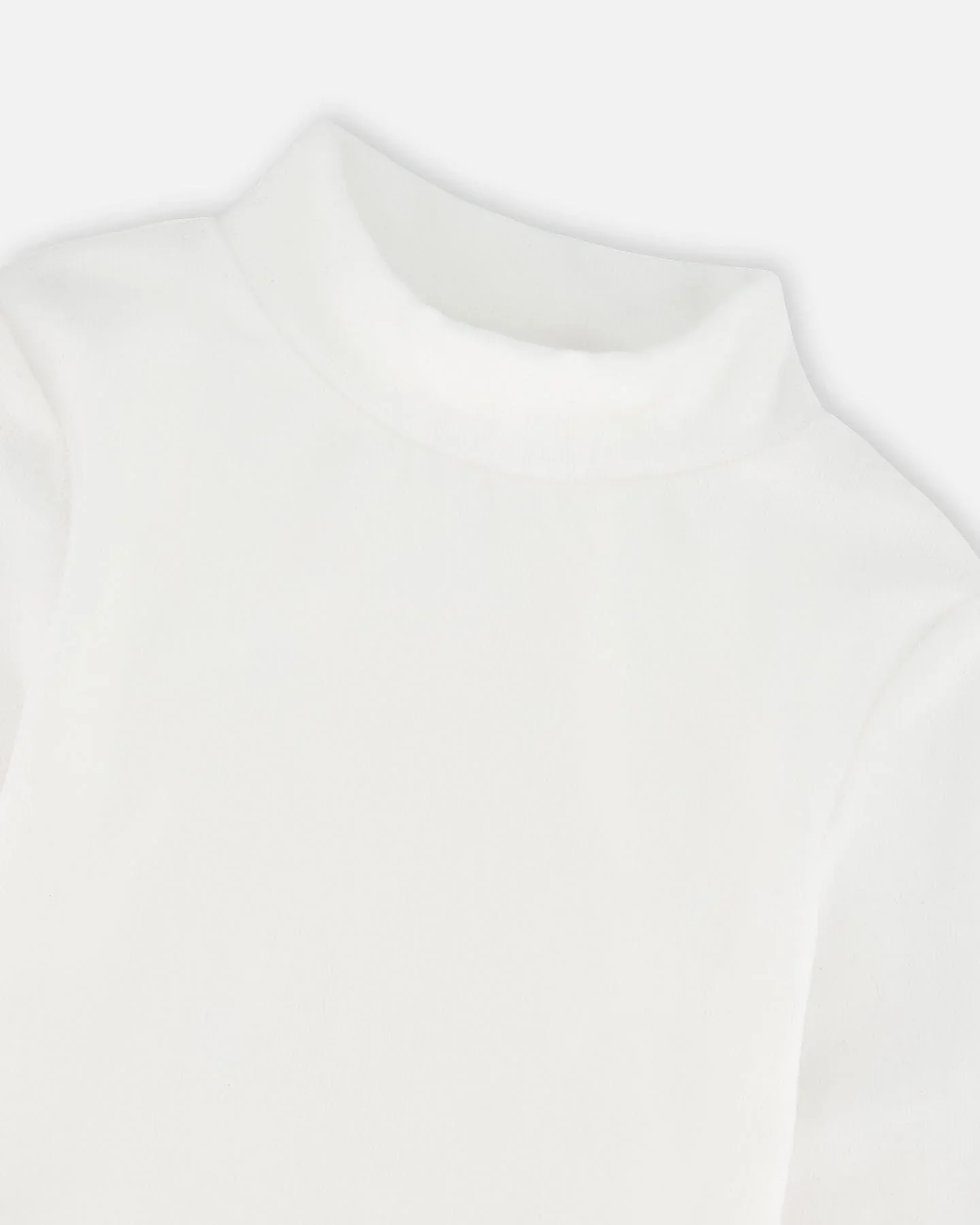 DEUX PAR DEUX - Kids Ribbed Mock Neck Sweater #H20YG71 - Image 4