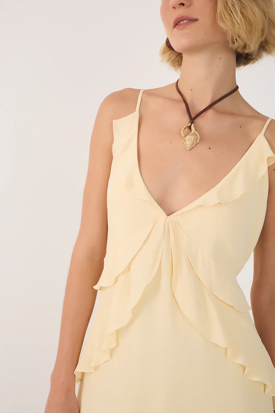 DRESS TO - WOMEN'S RUFFLE MINI DRESS - Image 3