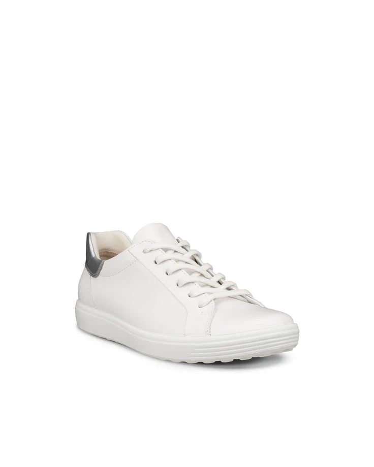 ECCO- WOMEN'S SOFT 7 LEATHER SLIP IN SNEAKER - Image 2