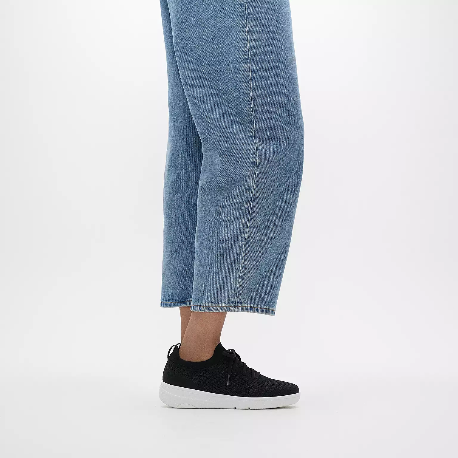 FITFLOP- WOMEN'S SUPER-Q KNIT SLIP-ON LACED SNEAKERS - Image 3