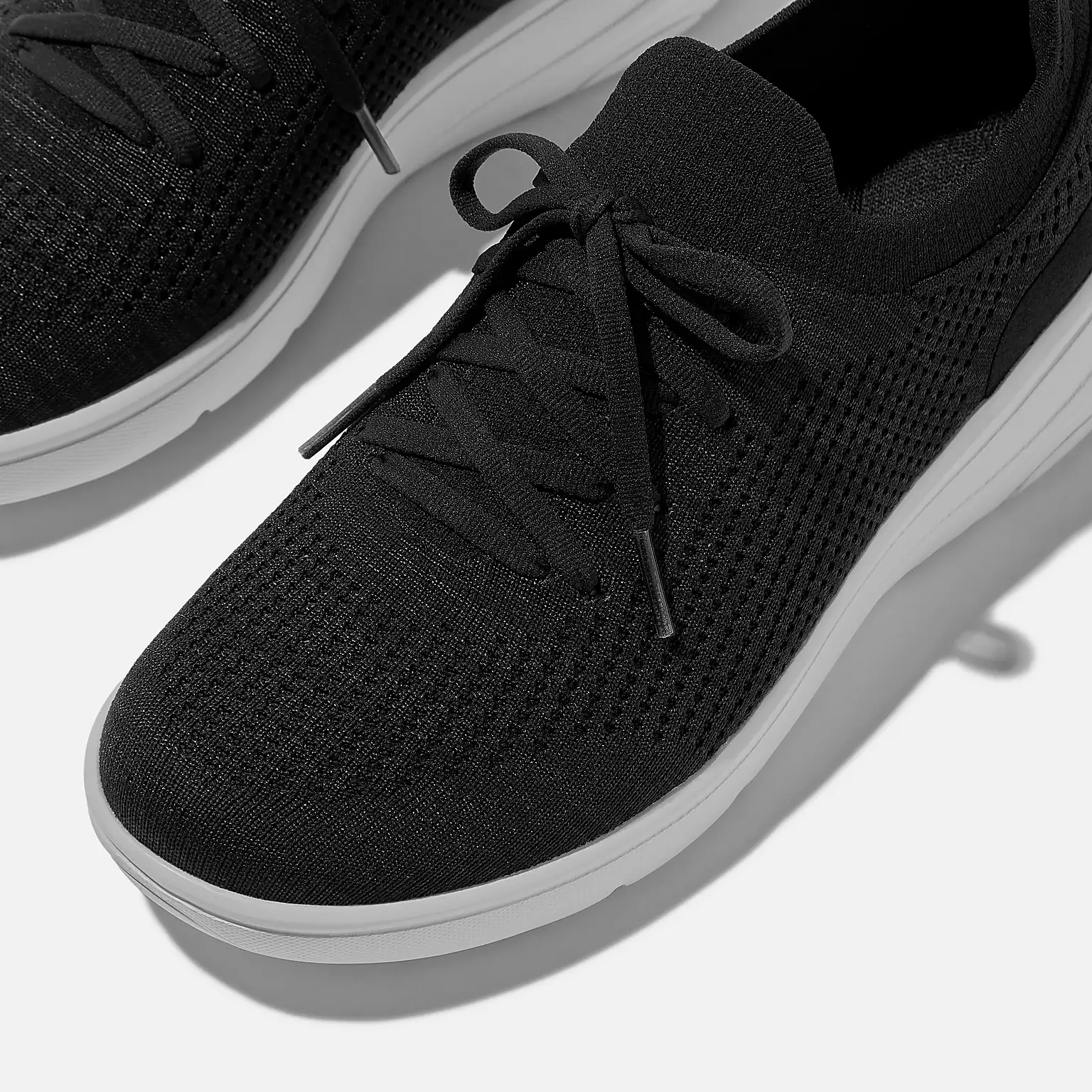 FITFLOP- WOMEN'S SUPER-Q KNIT SLIP-ON LACED SNEAKERS - Image 4