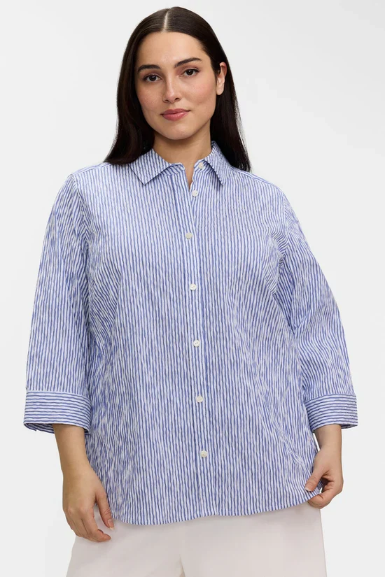FOXFROFT - WOMEN'S HAMPTON 3/4 SLEEVE SHIRT - Image 2