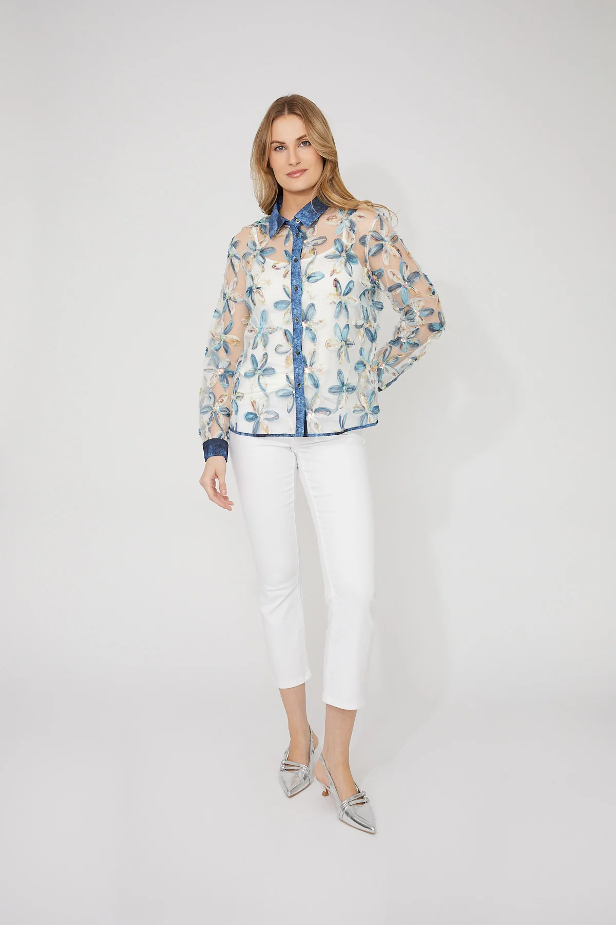 FRANK LYMAN - WOVEN BLOUSE - Image 4