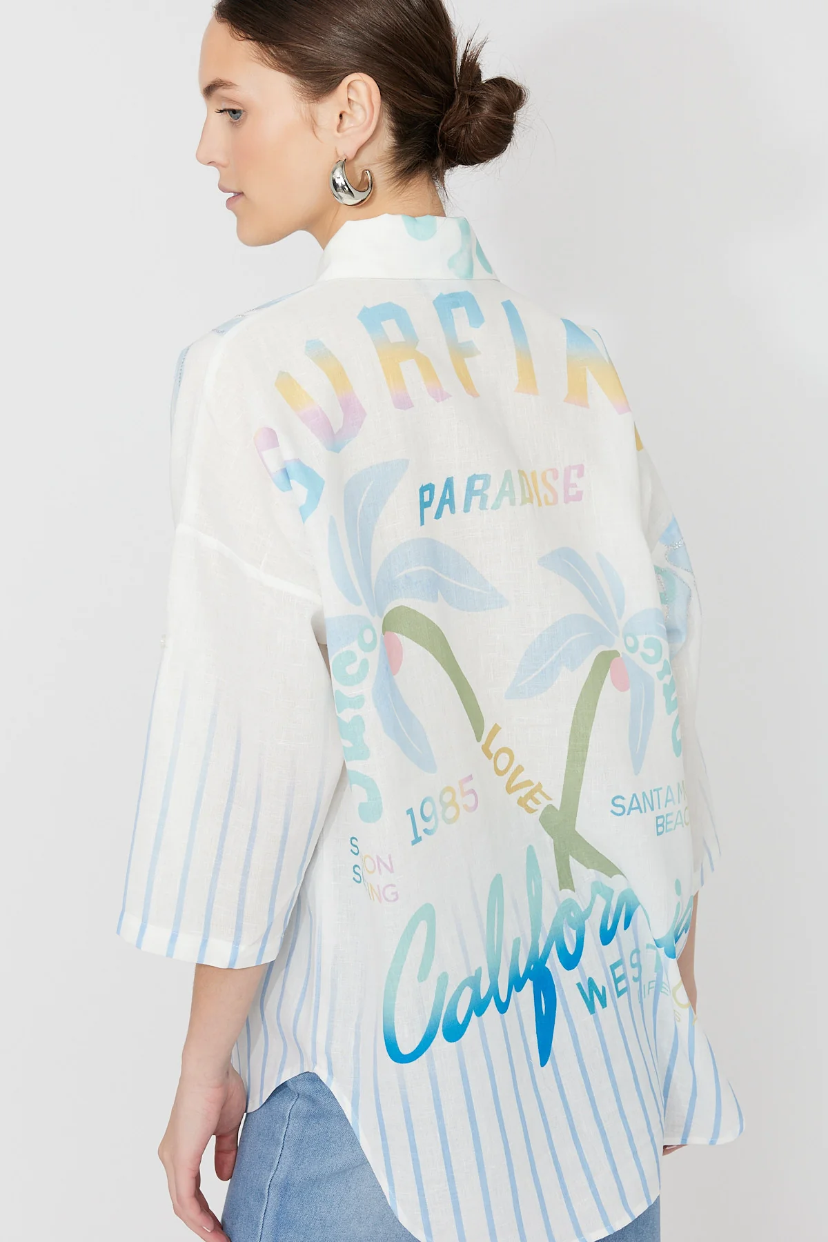 FRANK LYMAN - WOVEN BLOUSE 261659 - Image 2