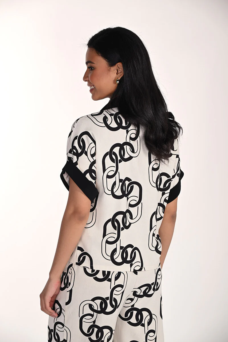 FRANK LYMAN - WOVEN TOP - Image 2