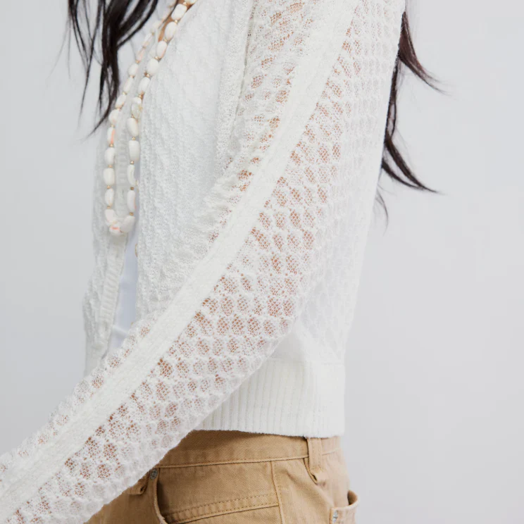 FREE PEOPLE - MARIS FINE GAUGE CARDI - Image 3