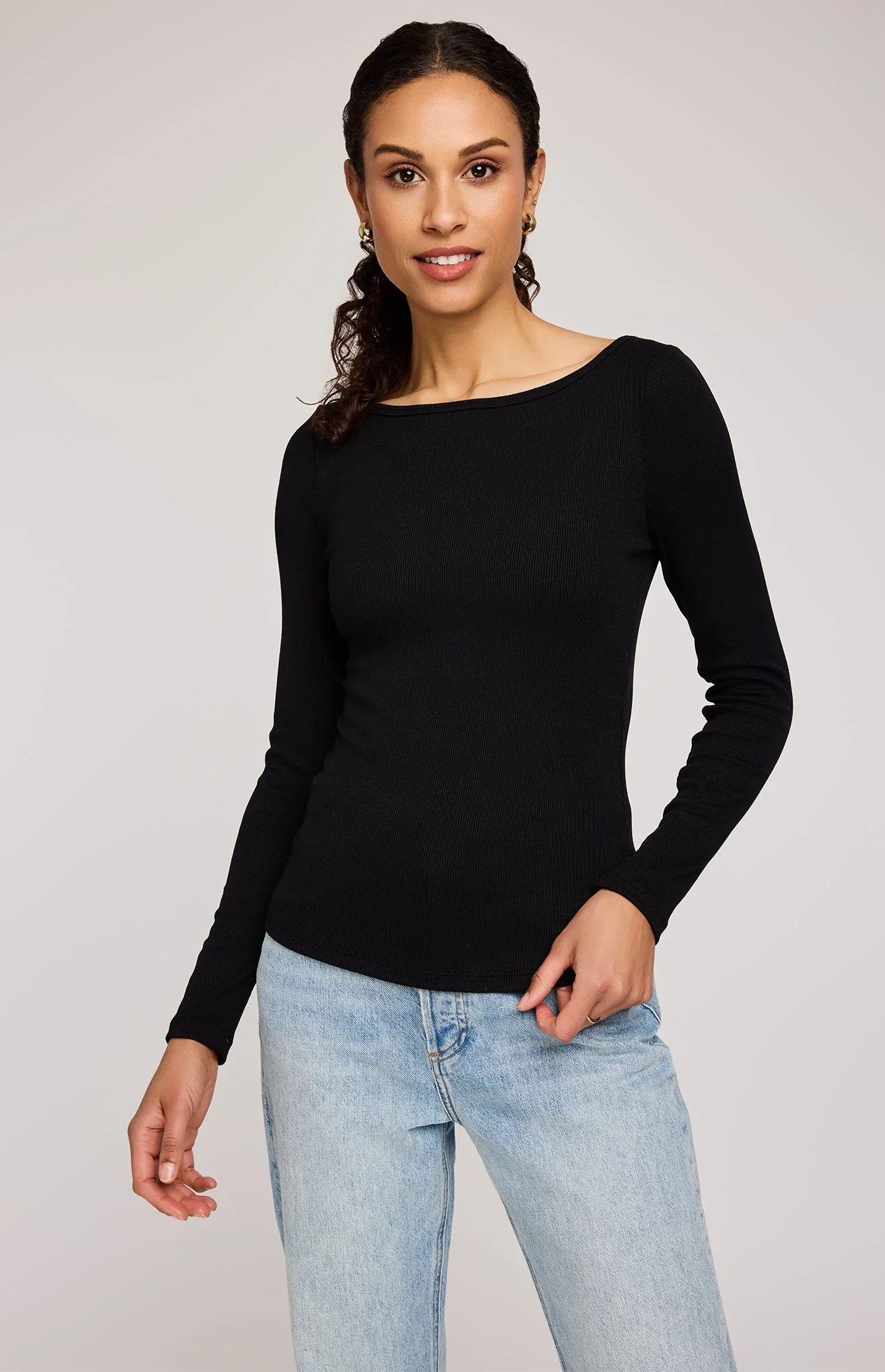GENTLE FAWN - WOMEN'S INGRID LONG SLEEVE TOP - Image 3