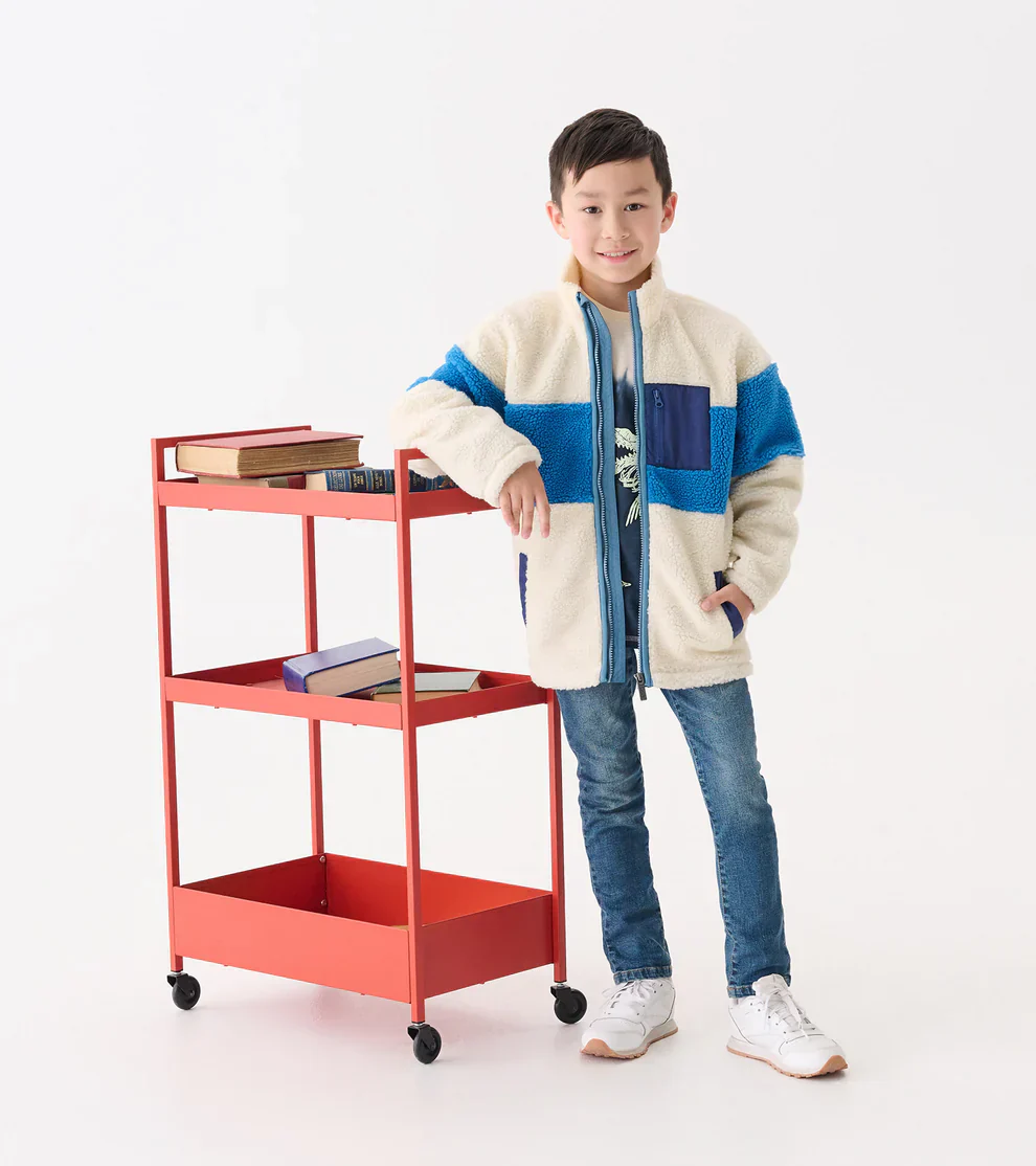 HATLEY- BOYS FAUX SHERPA ZIP-UP JACKET - Image 5