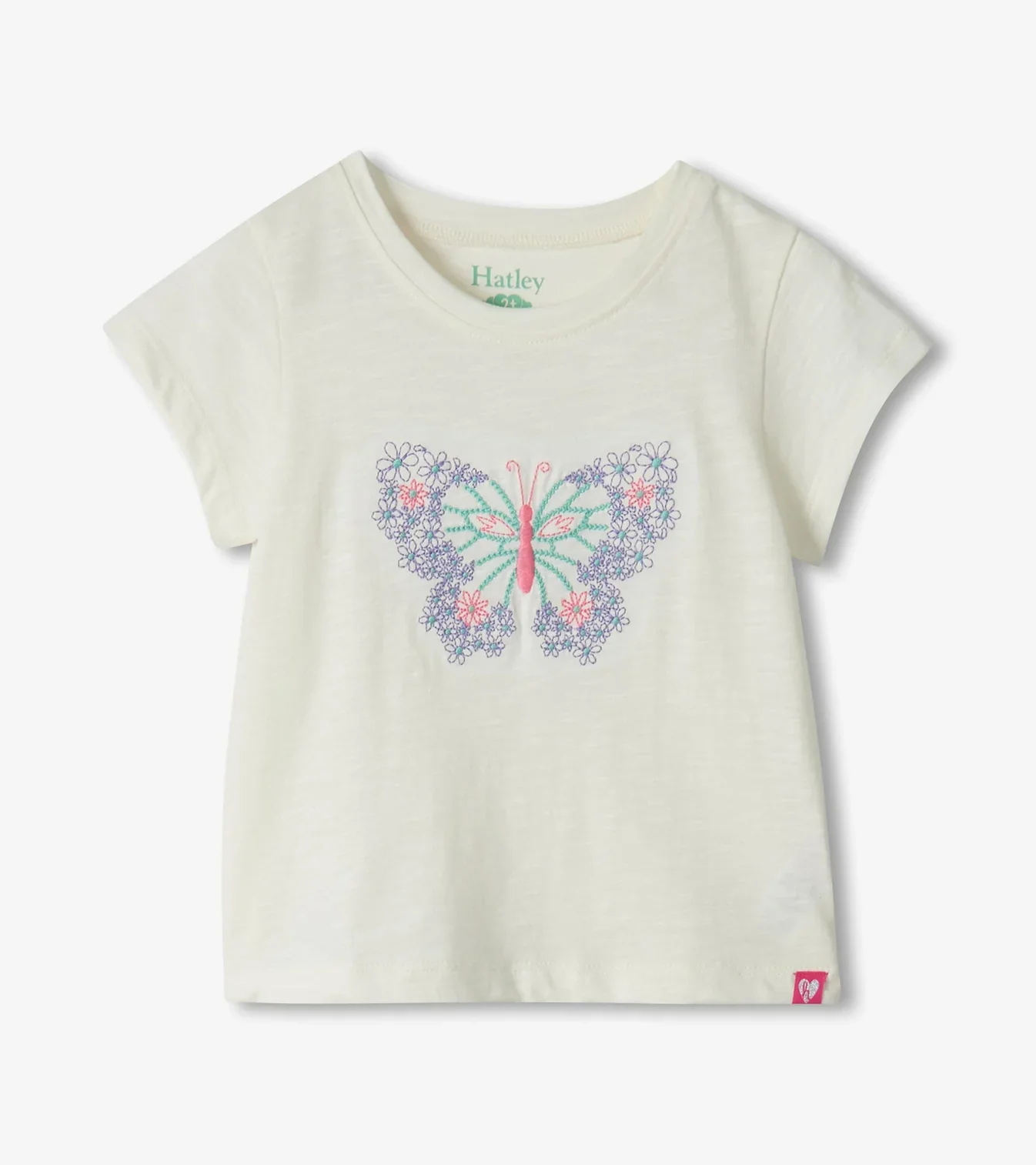 HATLEY -  KIDS BUTTERFLY TEE AND LEGGING SET - Image 2