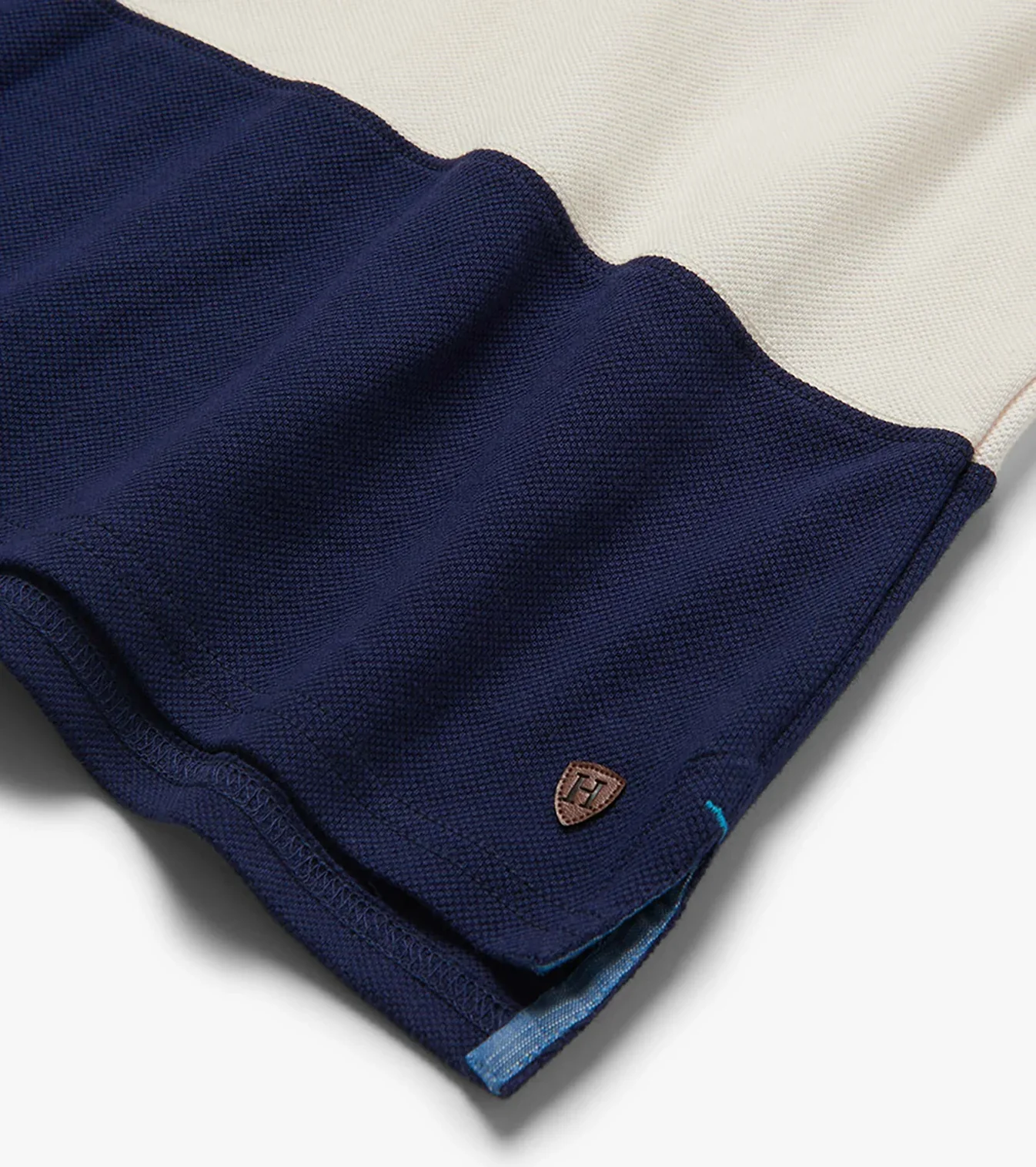 HATLEY -  KIDS FLAMINGO COLOUR BLOCK POLO TEE - Image 3
