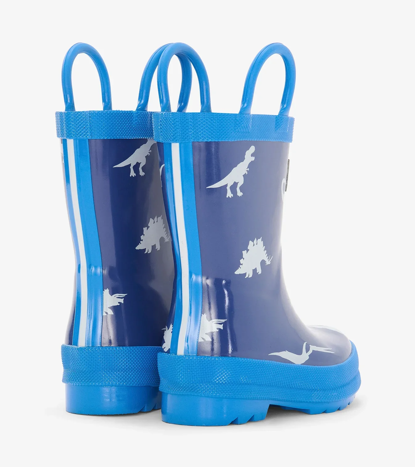 HATLEY -  KIDS LITTLE DINOS RAIN BOOTS WITH HANDLES - Image 3
