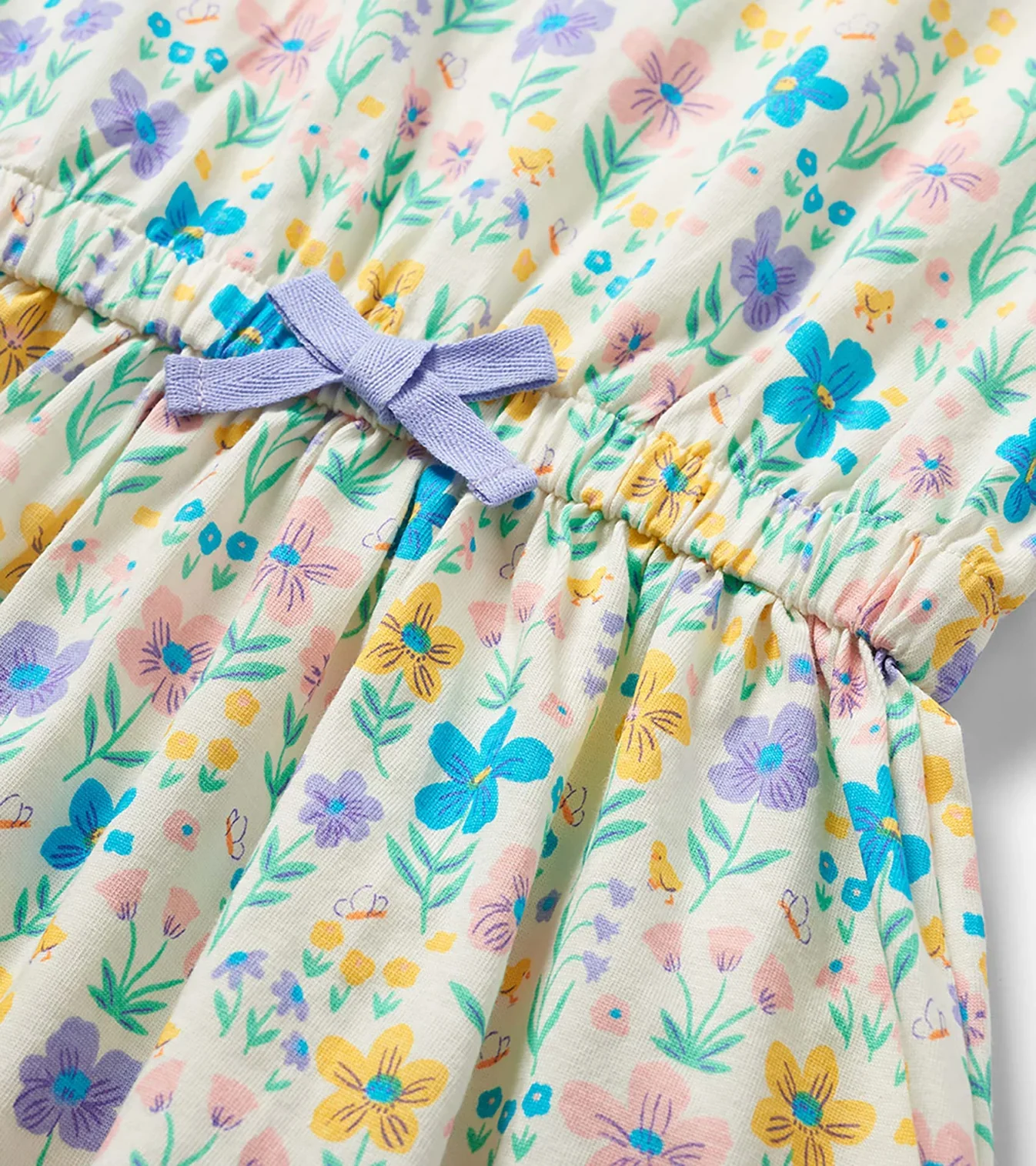 HATLEY -  KIDS LITTLE GARDEN CHICKS SHORT SLEEVE DRESS - Image 3