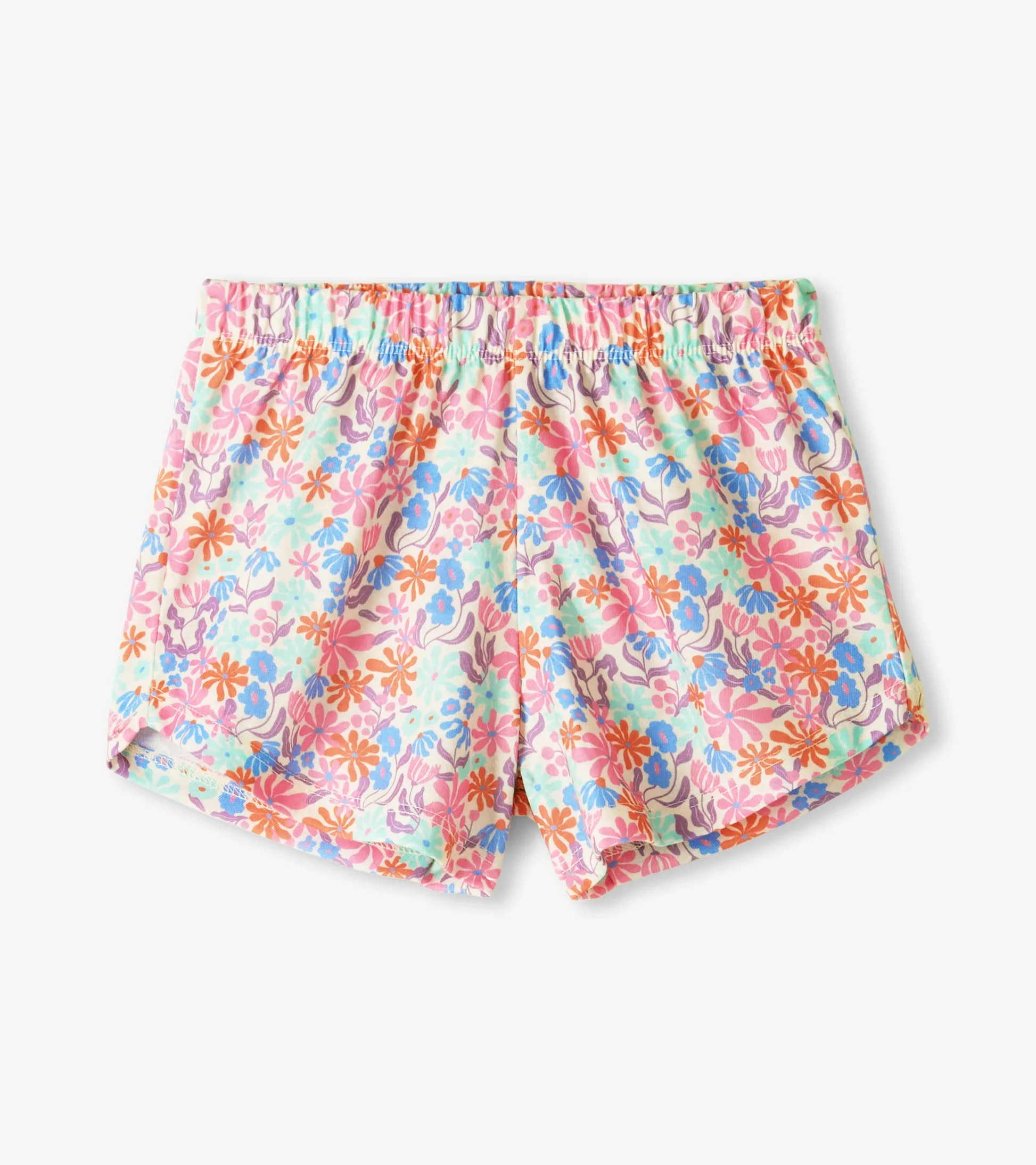 HATLEY -  KIDS WHIMSICAL FLOWERS SHORT SLEEP SET - Image 4