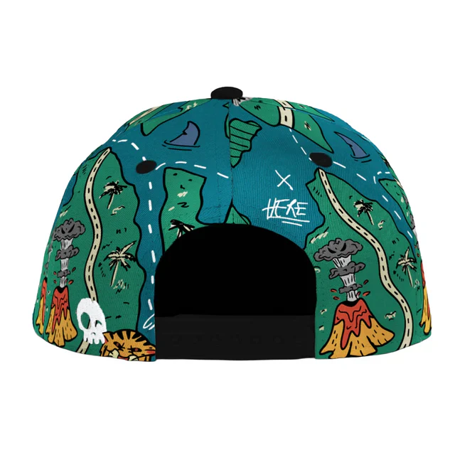 HEADSTER KIDS - TREASURE MAP SNAPBACK - Image 4