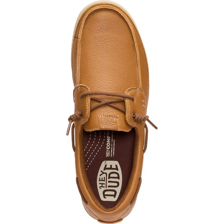 HEY DUDE - MEN'S HARBOR LO CRAFT LEATHER - Image 6