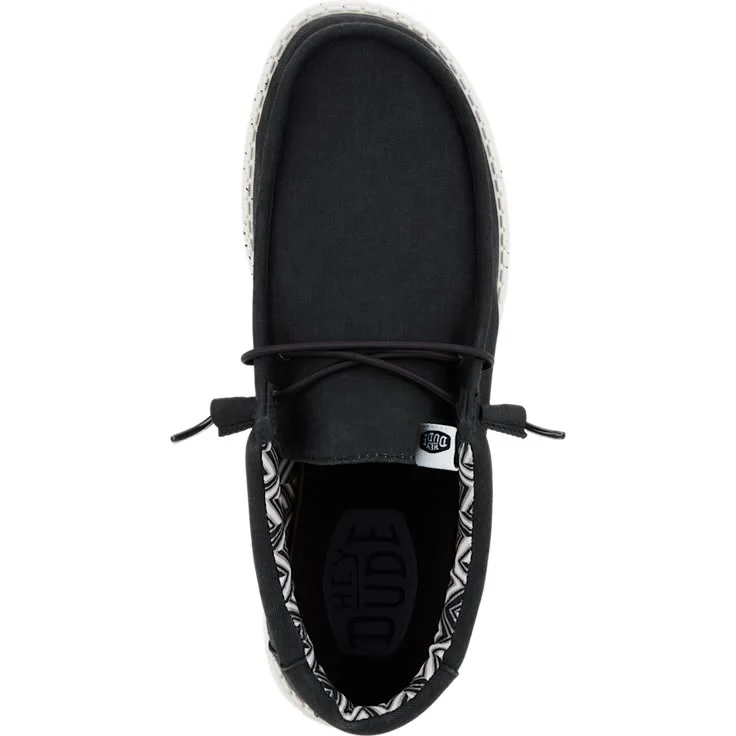 HEY DUDE - MEN'S WALLY STRETCH CANVAS WIDE - Image 3