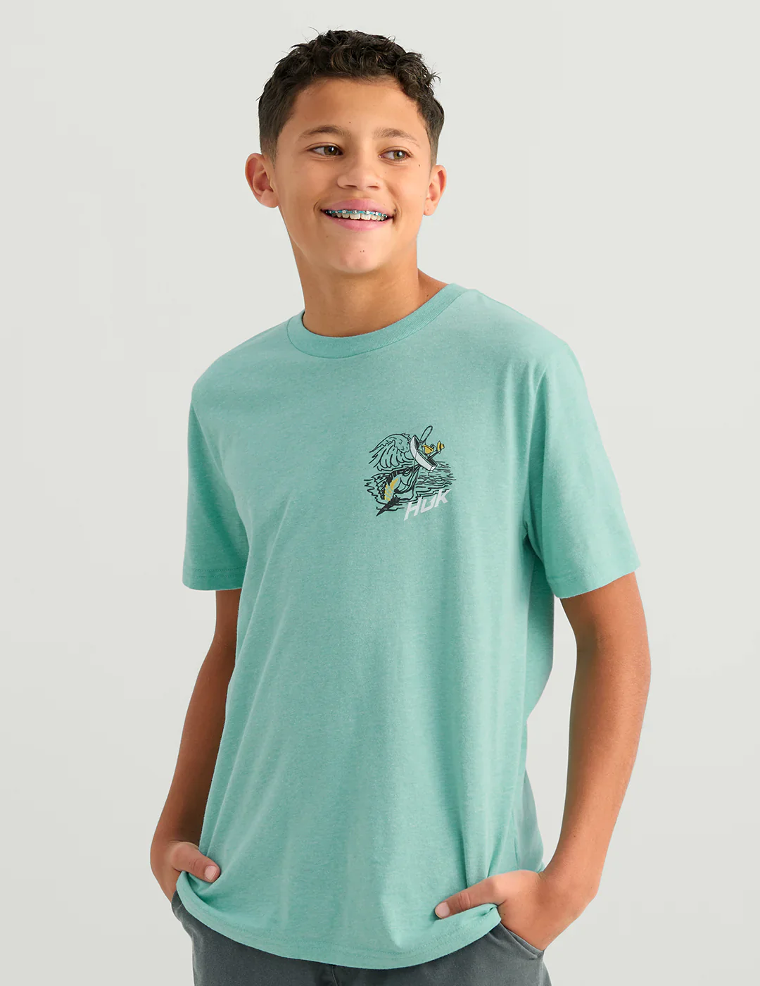 HUK - KIDS FISH ADVENTURE TEE - Image 7