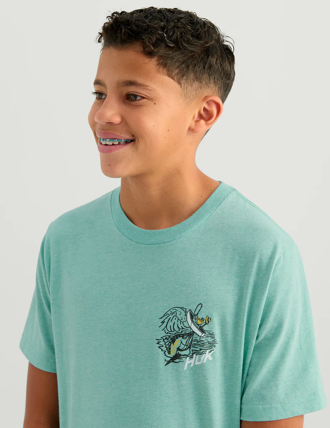 HUK - KIDS FISH ADVENTURE TEE - Image 8