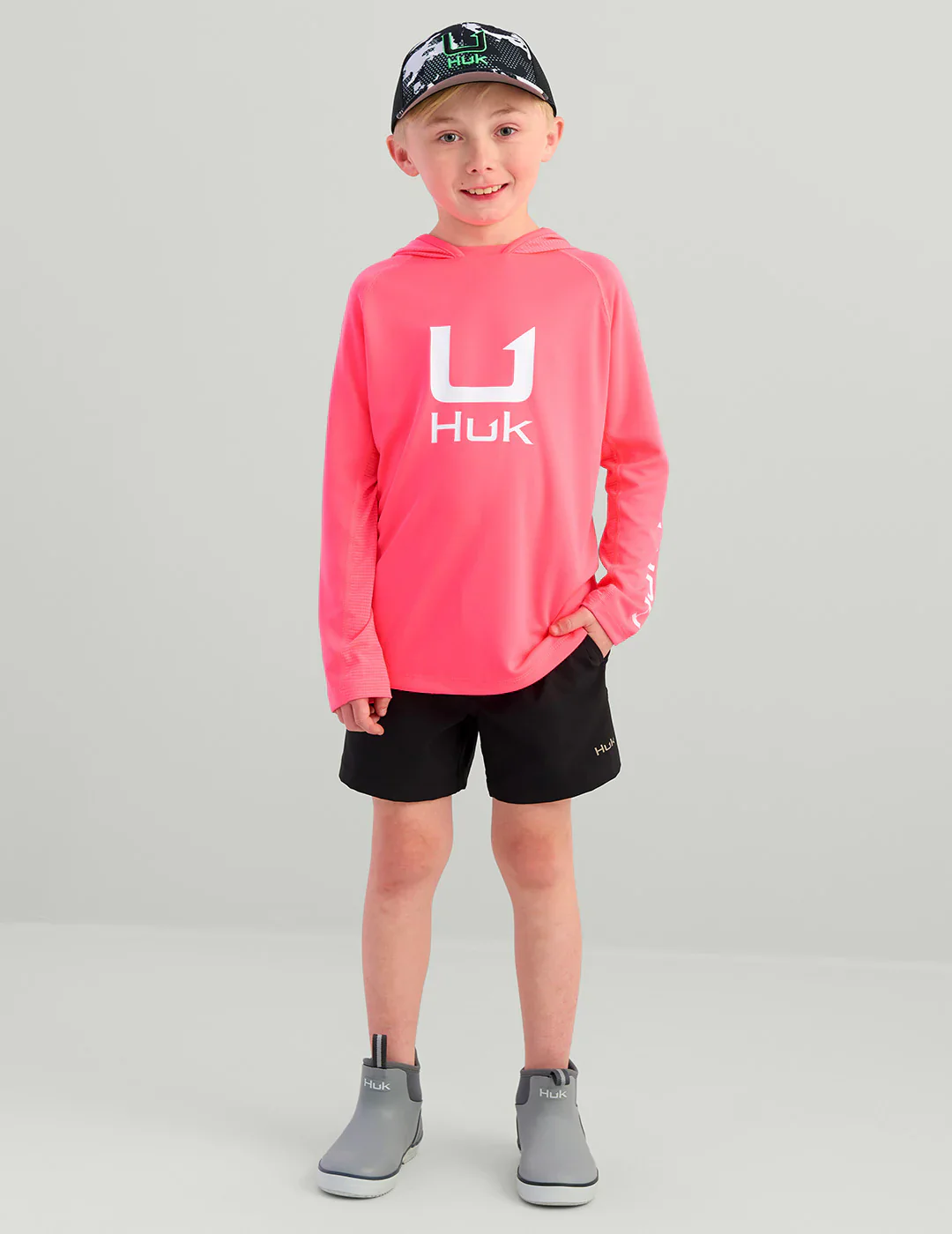 HUK - KIDS ICON HOODIE - Image 4