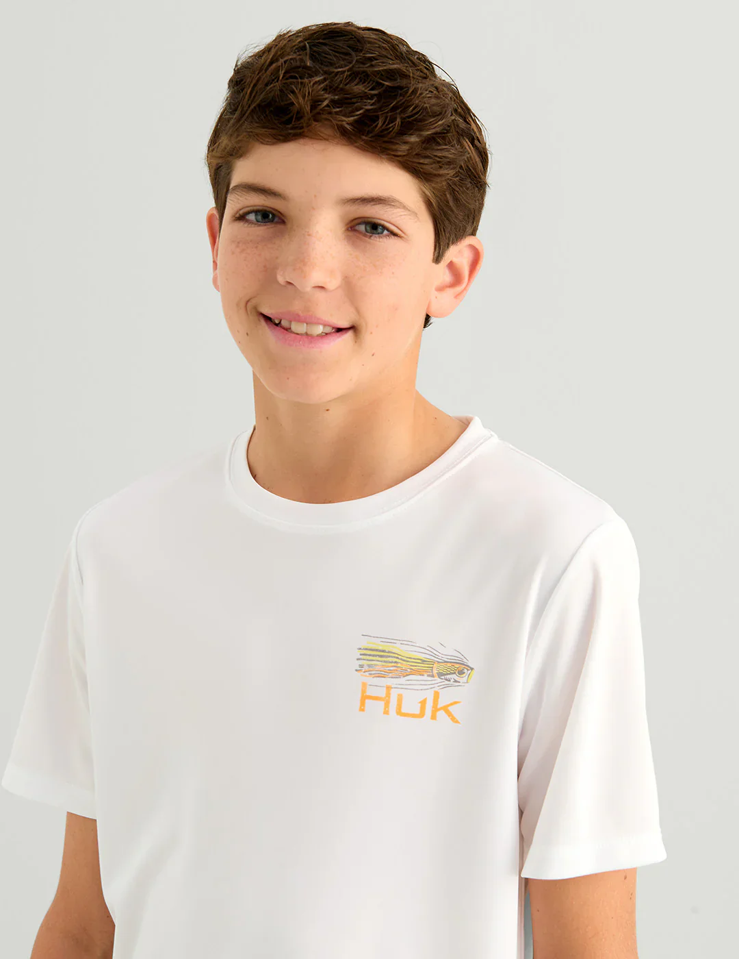 HUK - KIDS PURSUIT FAST BADGE SS CREW - Image 4