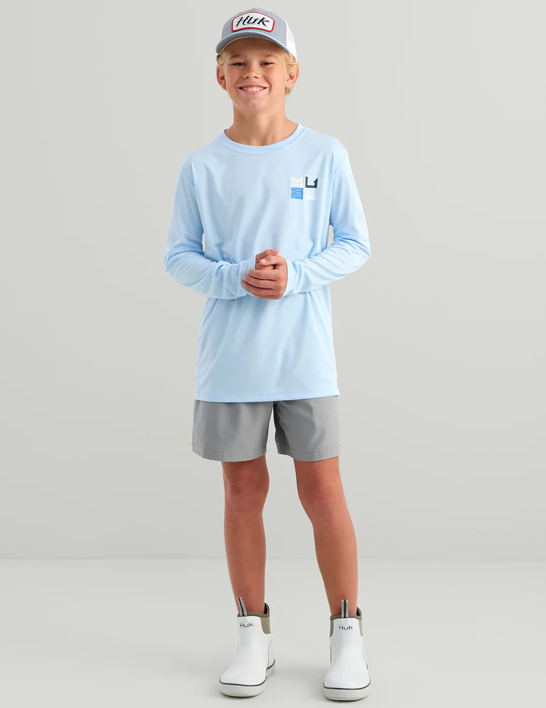 HUK - KIDS PURSUIT HUK SUN LS CREW - Image 2