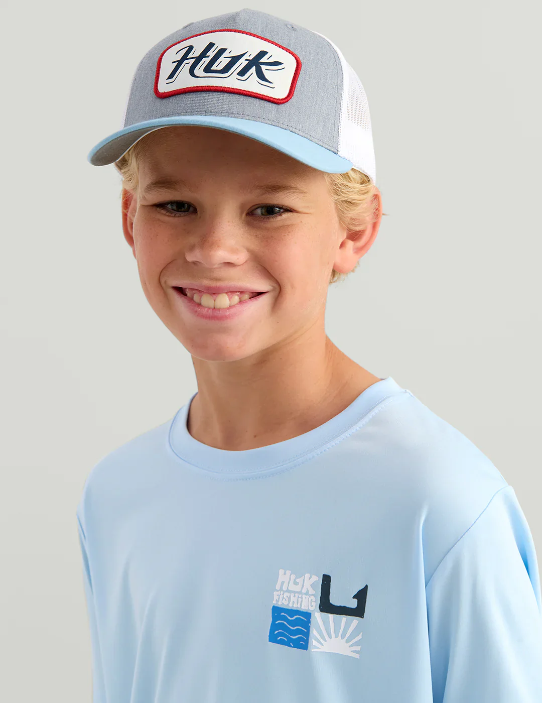 HUK - KIDS PURSUIT HUK SUN LS CREW - Image 3