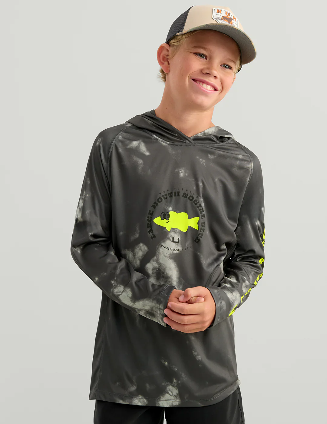 HUK - KIDS PURSUIT NOVELTY HOODIE - Image 3