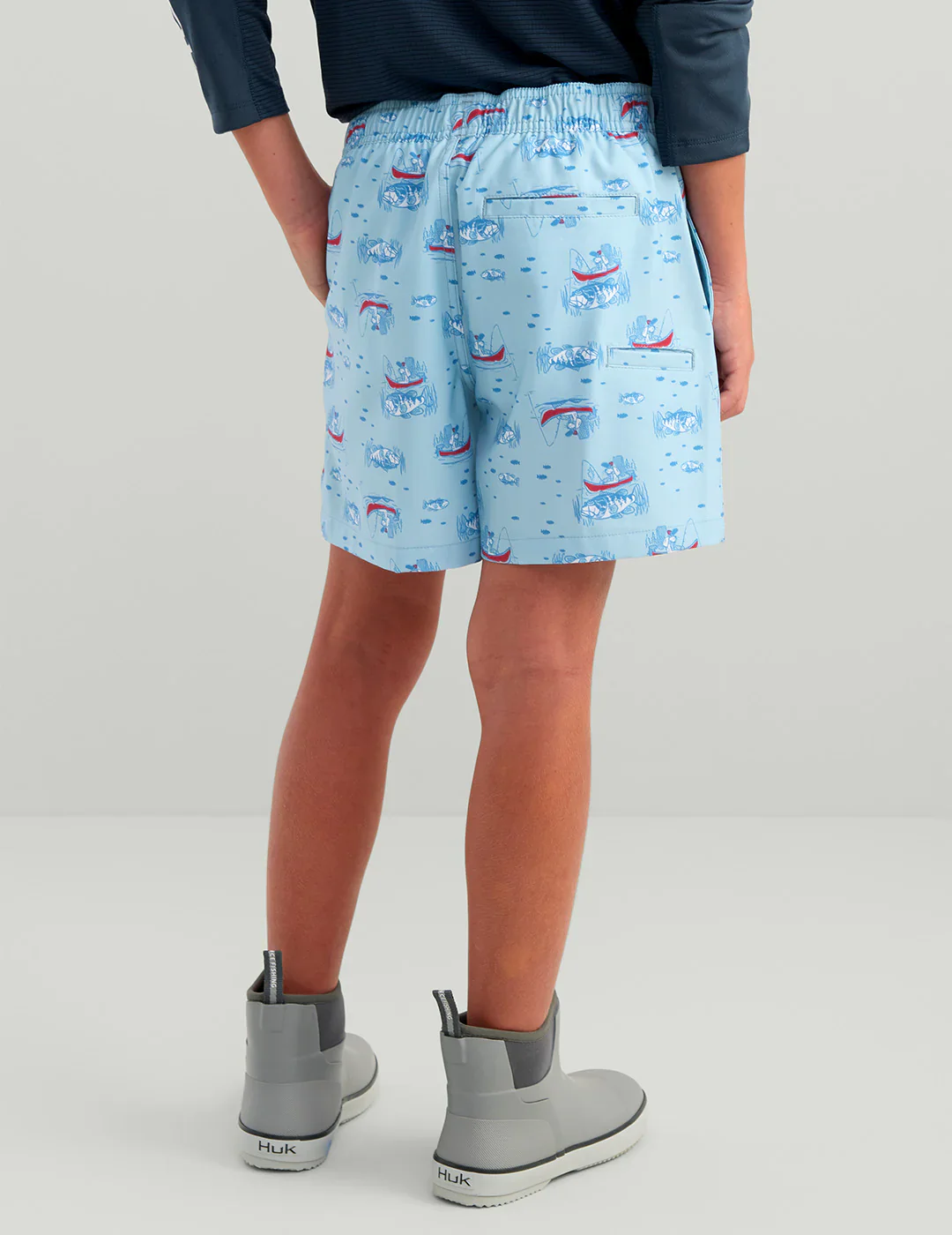 HUK - KIDS PURSUIT VOLLEY 5" PRINTED - Image 10