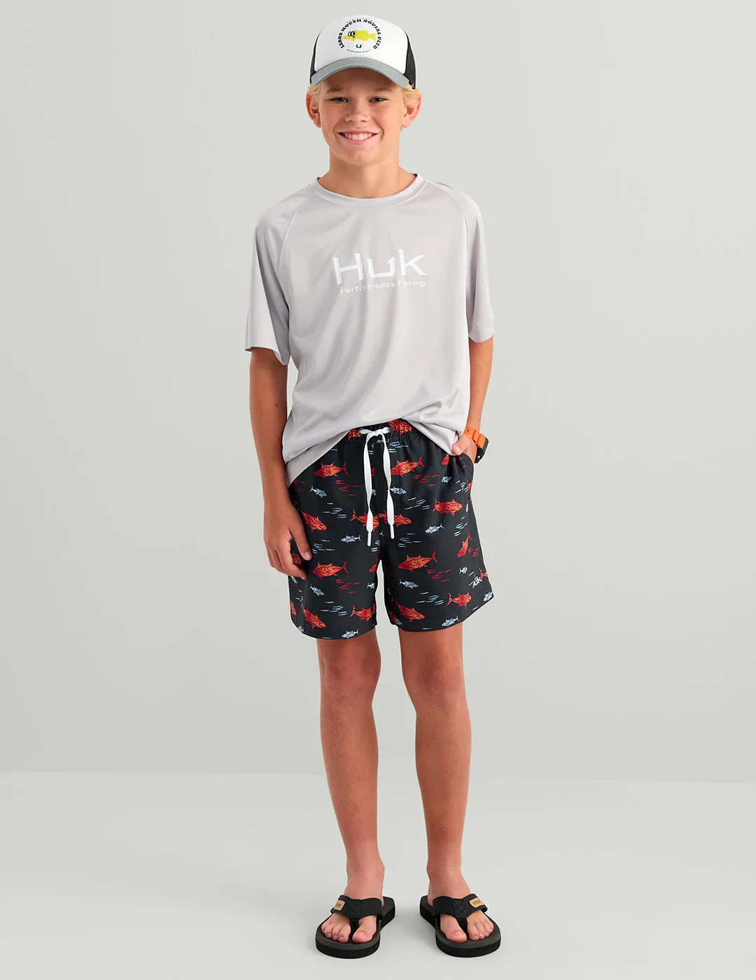 HUK - KIDS PURSUIT VOLLEY 5" PRINTED - Image 7