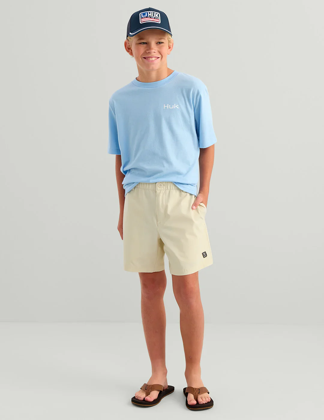 HUK - KIDS SHORESIDE SHORT SOLID - Image 6