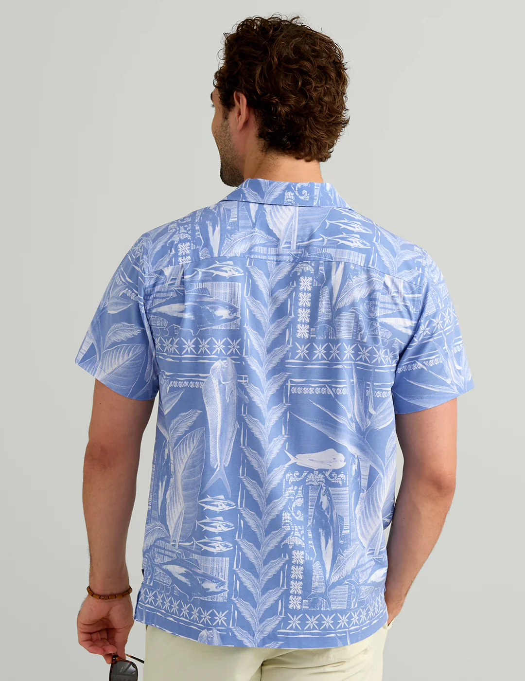 HUK - MEN'S CAMP COLLAR SS SHIRT - Image 3
