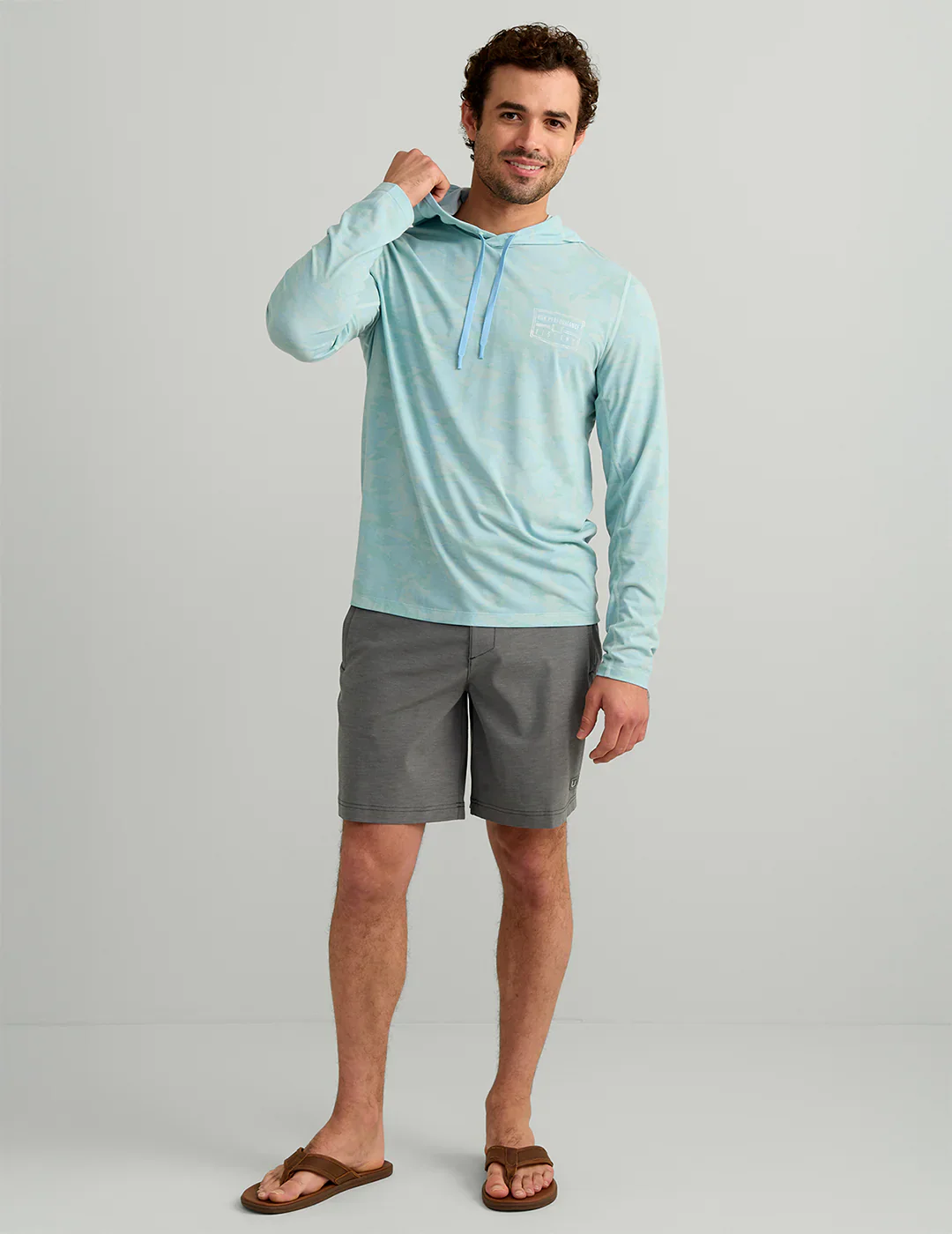 HUK - MEN'S DRIFT PRINTED HOODIE - Image 7