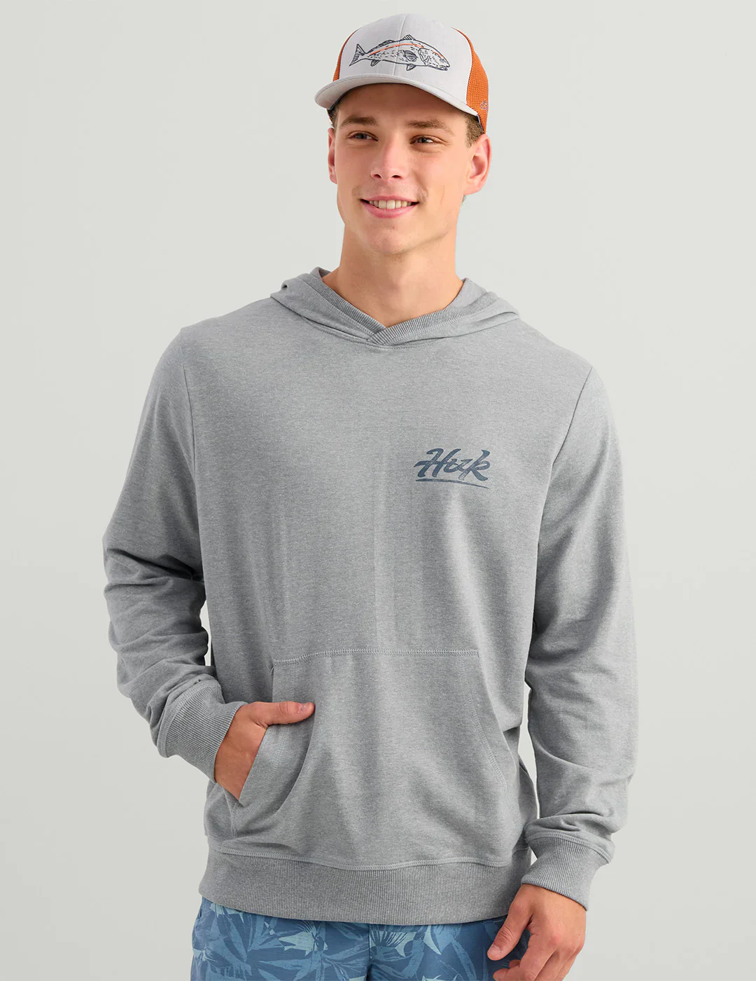HUK - MEN'S EDISTO BASS BATCH TERRY HOODIE - Image 2