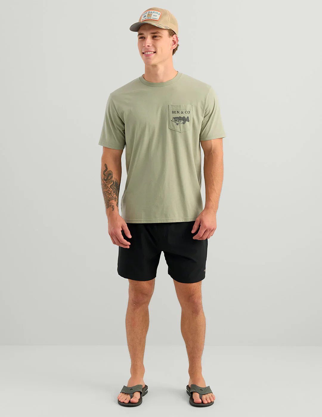 HUK - MEN'S HUK AND CO TEE - Image 3